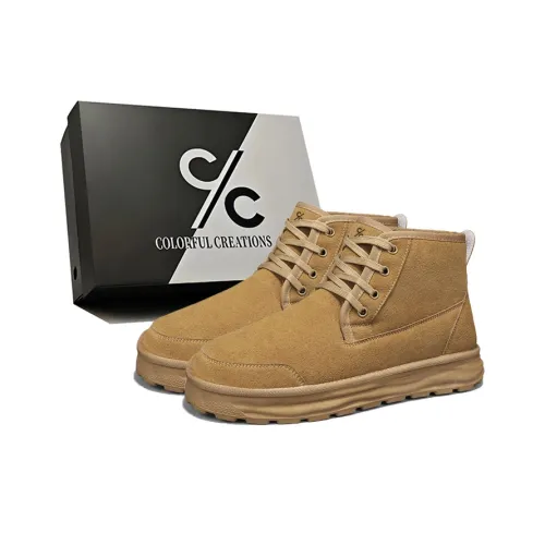 Colorful Creations Термический Увеличивающий Высоту Устойчивый к Износу Противоскользящий Короткий Снегобут Мужской