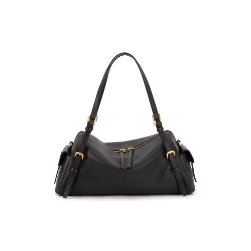 CLOS Коровья кожа Сумка через плечо Стандартная Женская Многоцветная