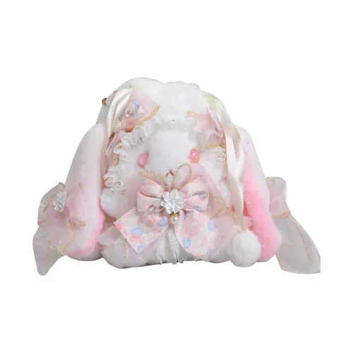 JIANGLIDA Плюшевый Crossbody Сумка Женская Розовая