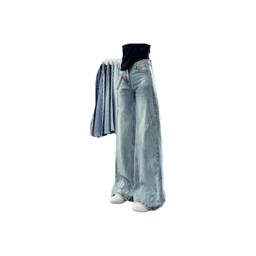 NRXX Blue Women's Jeans NRXX Синий Женские Джинсы