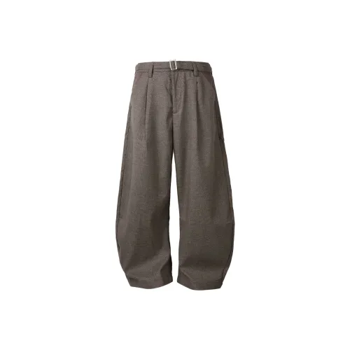 TREND ST Кофейный Унисекс Повседневные Штаны