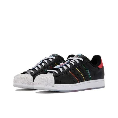 Adidas Originals Superstar 2 Low Топ Скейтборд Кроссовки Мужские Черные