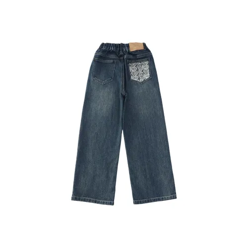 Teddy's Collection Зимние флисовые штаны с подкладкой школьные джинсы