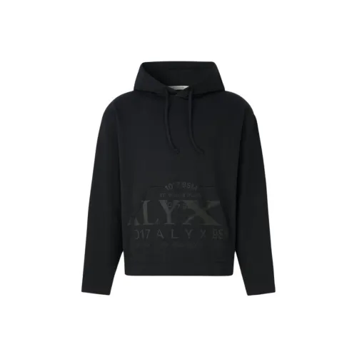 1017 ALYX 9SM Черный Мужской Свитшот