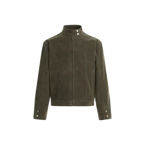 Udon House Серый Зеленый Коричневый Женские Куртки