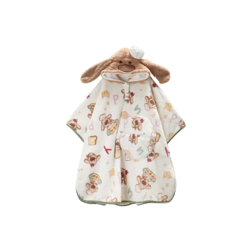 GUKOO Банные халаты Женские Светлый кофейный