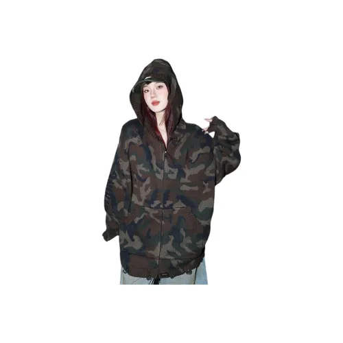 DEMAVIE Камуфляж Унисекс Свитера