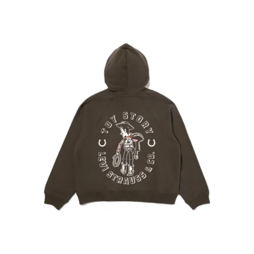 Levi's x WANJUZONGDONGYUAN Коллаборация Toy Story Коллаборация FW25 Свитшот Унисекс