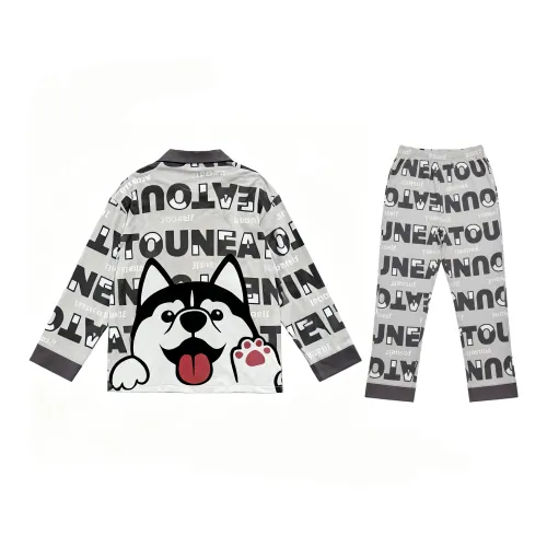 QIAONITONG Cute Puppy Men's Pajama Sets QIAONITONG Cute Puppy Мужские пижамные комплекты