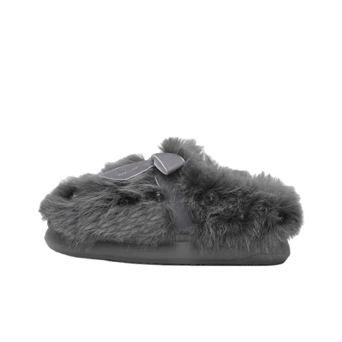 SUSAN FANG x Rockfish Weatherwear ЭВА Резиновая подошва Устойчивая к истиранию Домашние тапочки Женские Серый