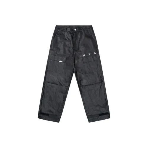 Rta Яркий черный Мужские Карго Брюки