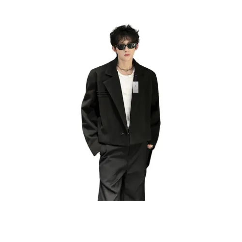 Kangaroo Черный Унисекс Куртки