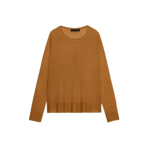 ZARA Горчичный Женский Трикотаж