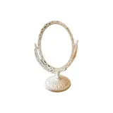 Эллиптическое зеркальце - бежевый