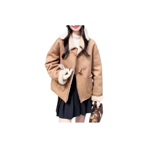 LANGQING Кофе Женские пуховики