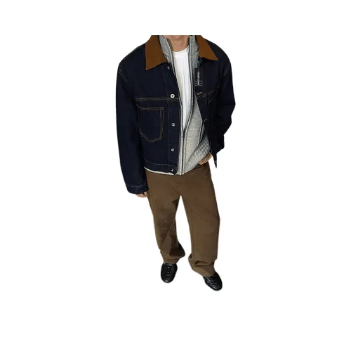 CHEER ZONE Темно-синий Унисекс Джинсовые куртки