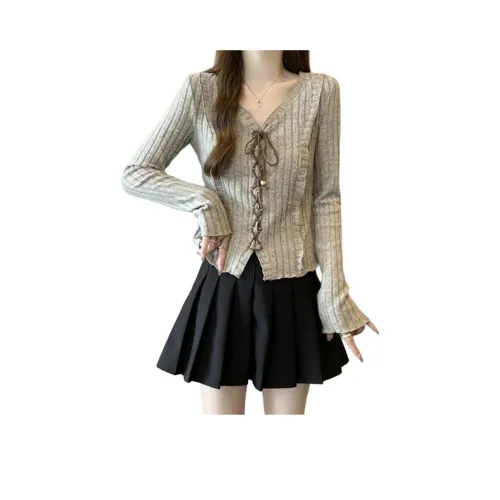 9c Collective Хаки Женская Трикотажная