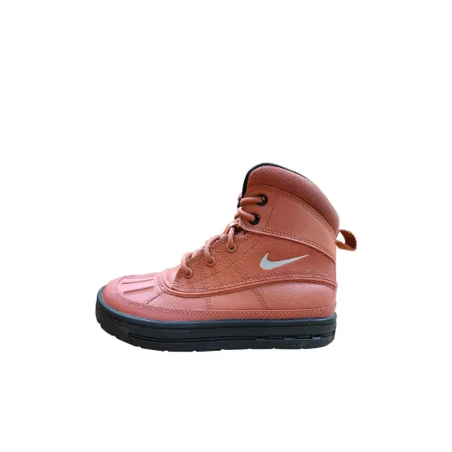 Nike Woodside 2 High Топ Детские Баскетбольные Кроссовки Розовые Детские