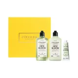 Трехкомпонентный комплект: гель для душа 250 мл + лосьон для тела 250 мл + крем для рук 30 мл