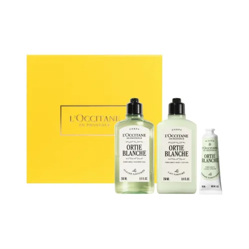 LOCCITANE Ortie Blanche Наборы для ухода за телом Увлажняющий Эффект для успокаивающей кожи