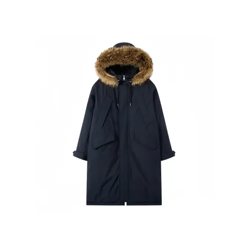 YGPRW Темно-синий женский пуховик