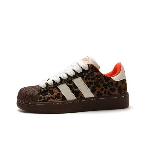 STUR YSN Износостойкий и Легкий Низкий Топ Скейтборд Кроссовки Женские Коричневый