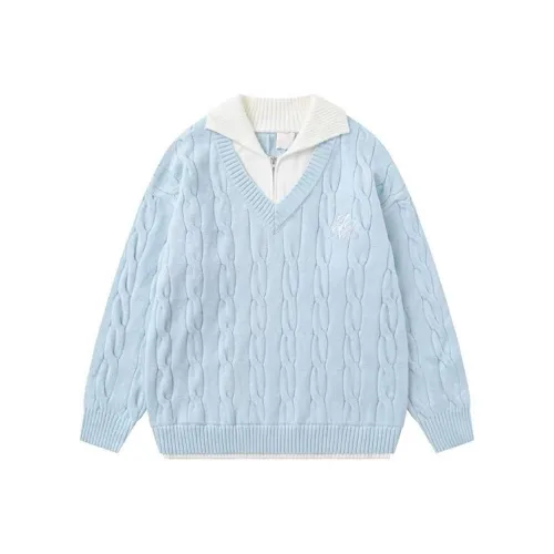 XIANSINIAO Синий Женский Трикотаж