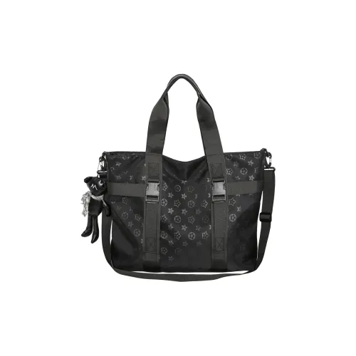 Moonshine Нейлон с кожаными вставками сумка через плечо стандартный унисекс многоцветный