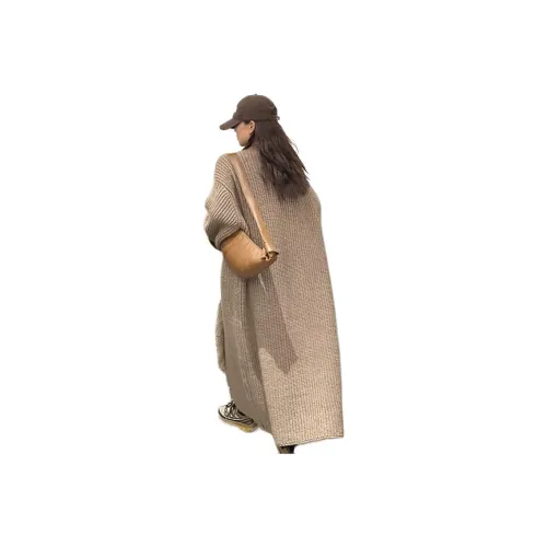 XIANSINIAO Коричневый Женский Трикотаж