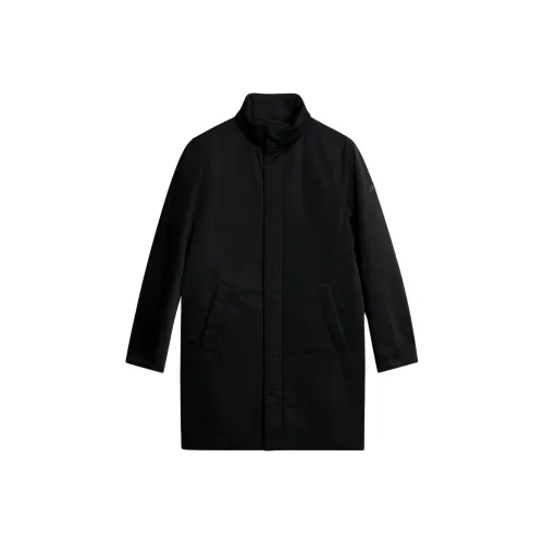 J.Lindeberg Черное Мужское Пальто