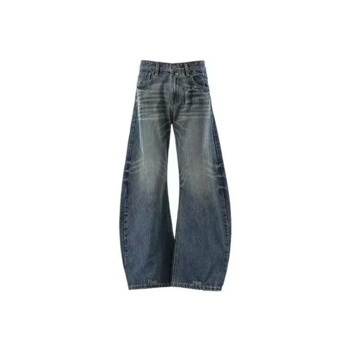 PLQV Синий Мужской Джинсы