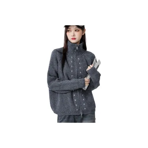 XIANSINIAO Темно-серый Женский Трикотаж