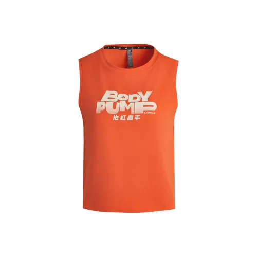 Adidas Оранжевый Красный Женские Спортивные Майки Без Рукавов