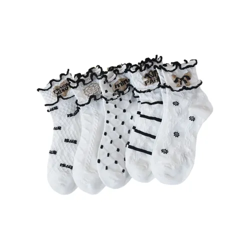 NACARADAR Носки Crew Женские упаковка из 5 пар