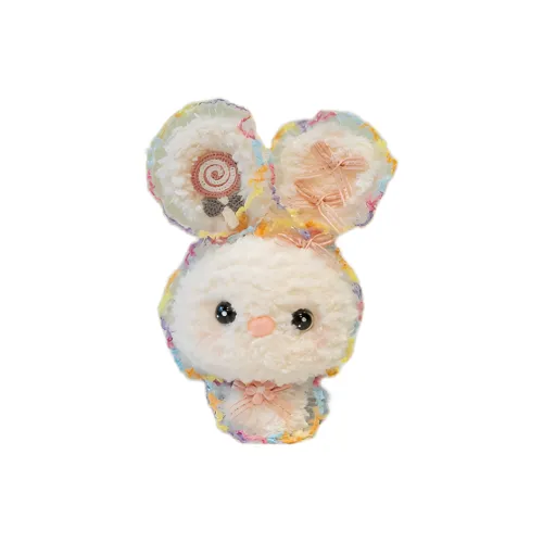 Lionf Adorable And Rainbow Милый кролик Плюшевый Брелок 20 см Высота