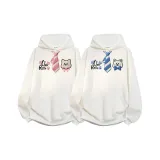 Белый (Розовый галстук) + Белый (Синий галстук)