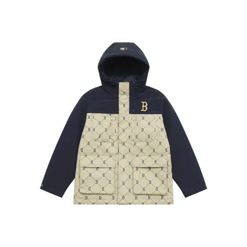 MLB MONOGRAM Коллекция Boston Red Sox FW25 Пуховик Унисекс