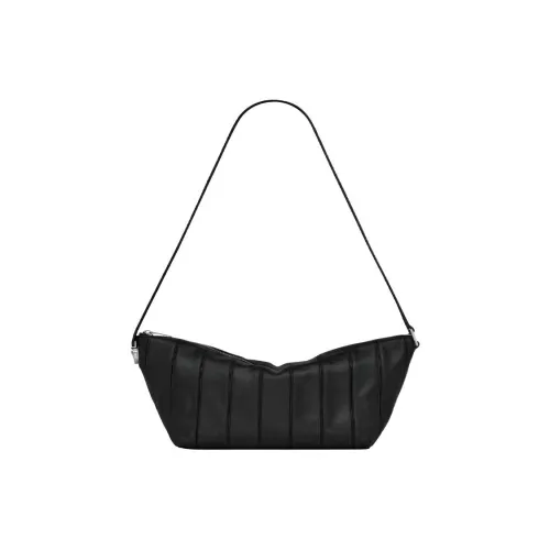 SAINT LAURENT Bright Lambskin Crossbody Bag Shoulder Bag Unisex Black SAINT LAURENT Яркий Lambskin Сумка через плечо Сумка на плечо Унисекс Черный