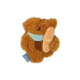 Французская багетная подвеска в виде медвежонка с бусинами