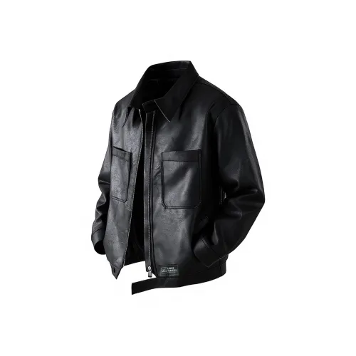 Universal Templates Кожа Куртка Унисекс