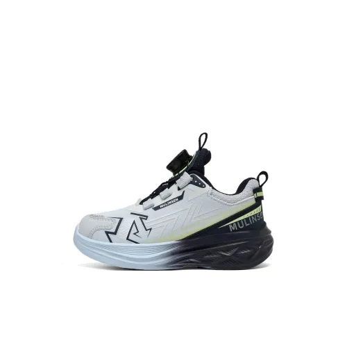 Mulinsen Anti KICK Износостойкий Отскок Дышащий Легкий Амортизация Баланс Детские беговые кроссовки Детский