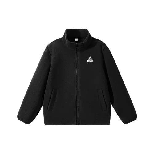 PEAK Черный PK Label Белый Силикон K Детские Флисовые Кофты