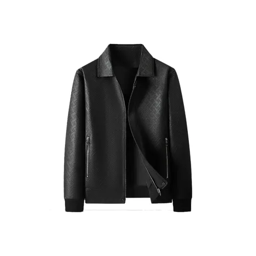 BAISHENGHU Черные Мужские Куртки