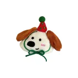 Милый плюшевый кукольный щенок с ушками