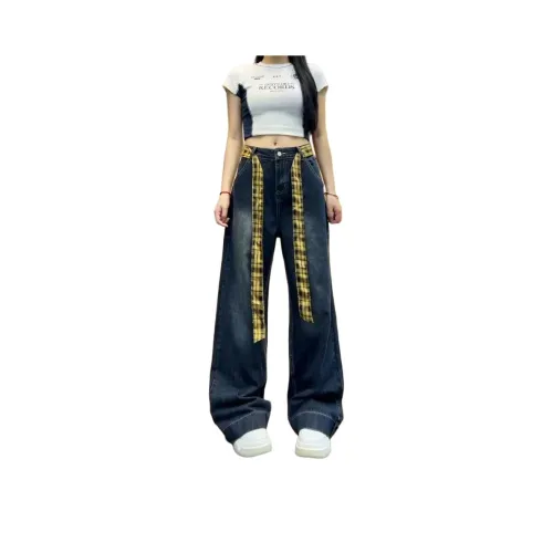 9c Collective Черный Серый Цвет Женские Джинсы