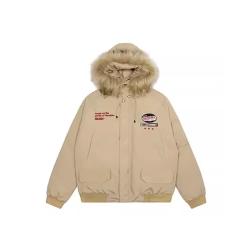 POWXV Хаки Женские пуховики