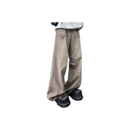 Clog Heel Серый Унисекс Джинсы