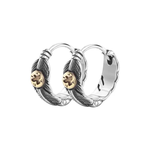 GUDUD Серьги из титанового стального сплава Унисекс