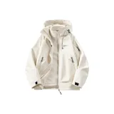 Теплый день, белый [однослойное пальто]