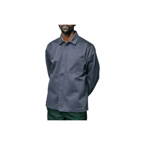 GR10K Серый Мужская Рубашка